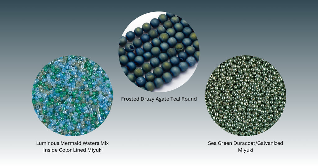 Sparkle Picks: Teal Ocean Glow