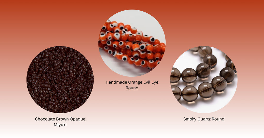 Sparkle Picks: Earthy Orange & Brown Glow