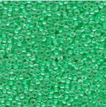 11-0219 Crystal/Aqua Inside Color Lined