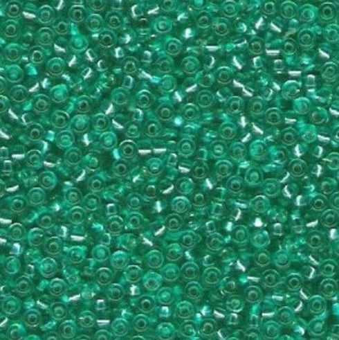 11-1334 Dark Aqua Transparent/Silver Lined/Dyed