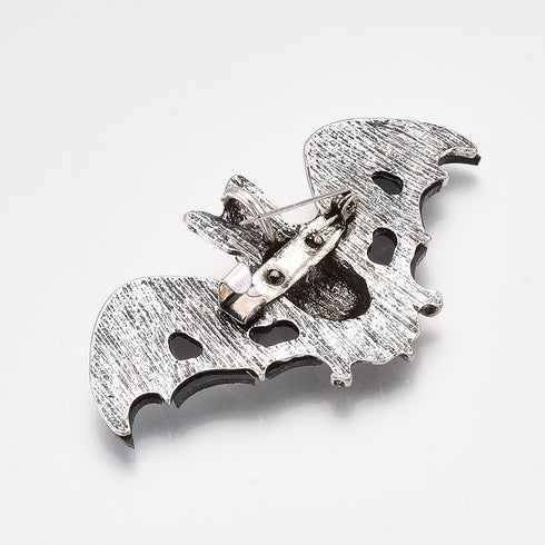 Abalone Bat Pendant/Brooch 37X68.5X13mm 1pc