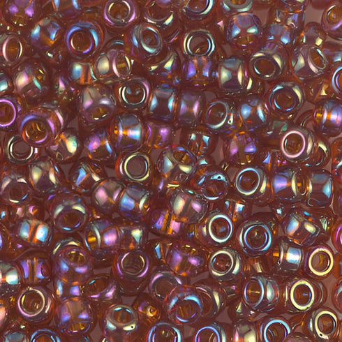 6-0257 - Amber Transparent/Rainbow 10 grams