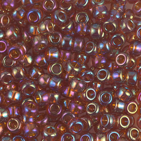 6-0257 - Amber Transparent/Rainbow 10 grams