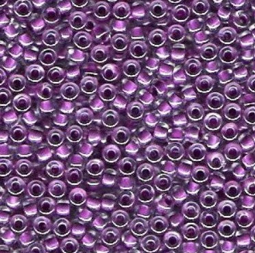 8-0243 Crystal/Dark Violet Inside Color Lined
