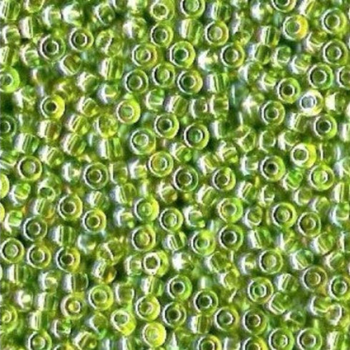 8-0258 Lime Green Transparent/Rainbow