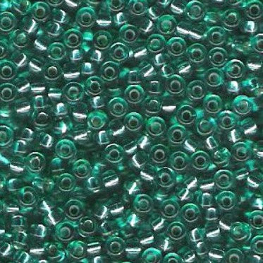 8-1334 Dark Aqua Transparent/Silver Lined/Dyed