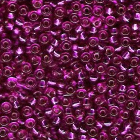 8-1340 Fuchsia Transparent/Silver Lined/Dyed