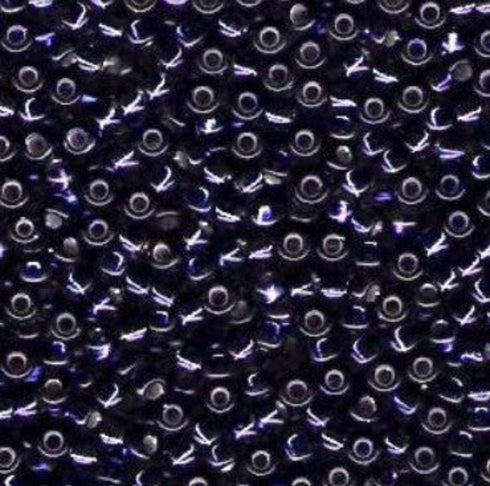 8-1446 Royal Purple Transparent/Silver Lined/Dyed