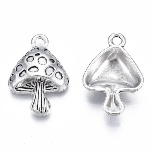 Mushroom Pendant 6pc