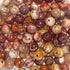 Birdeye Rhyolite Round Beads 4mm