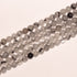 Black Tourmalated Quartz Round Beads 6mm