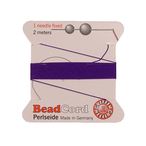 Griffin Silk Thread Amethyst No. 1 - 0.35mm