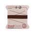 Griffin Silk Thread Brown No. 1 - 0.35mm