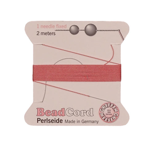 Griffin Silk Thread Coral No. 1 - 0.35mm