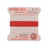 Griffin Silk Thread Coral No. 1 - 0.35mm