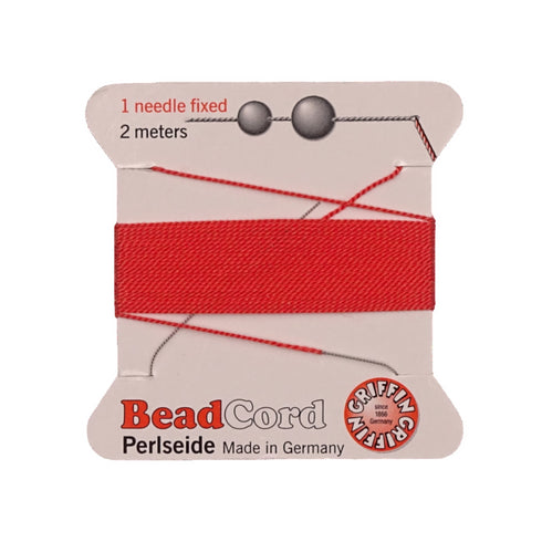 Griffin Silk Thread Coral No. 3 - 0.5mm