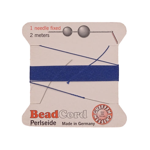 Griffin Silk Thread Dark Blue No. 1 - 0.35mm