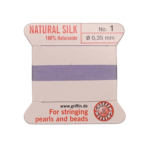 Griffin Silk Thread Lilac No. 1 - 0.35mm