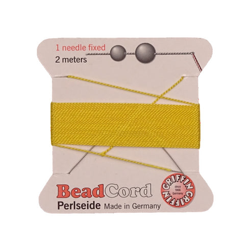 Griffin Silk Thread Yellow No. 3 - 0.5mm