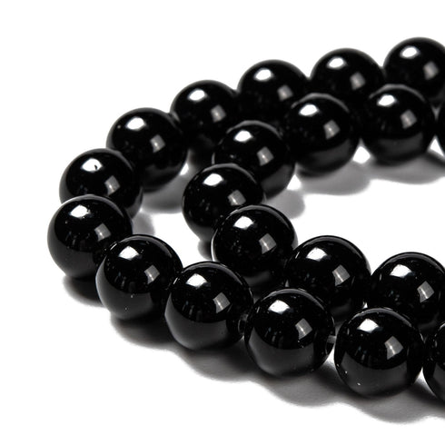 Natural Obsidian Round Beads 8mm