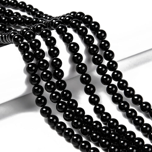 Natural Obsidian Round Beads 8mm