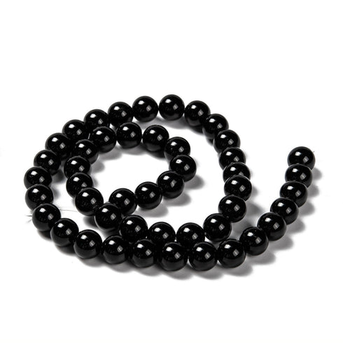 Natural Obsidian Round Beads 8mm