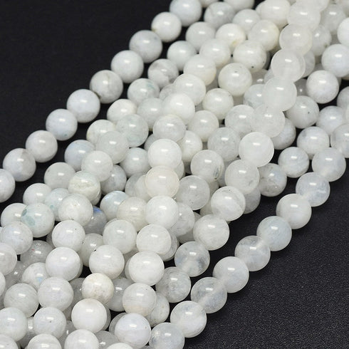 Rainbow Moonstone Round 6mm