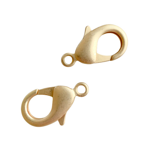 Lobster Clasp Antique Brass 10X5X3mm 6pc