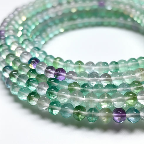 Fluorite Rondelle 3mm