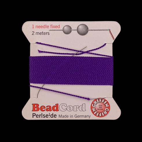 Griffin Silk Thread Amethyst No. 5 - 0.65mm