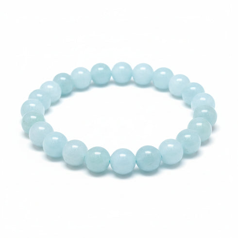 Aquamarine Round Beads 6mm