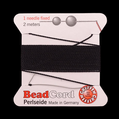 Griffin Silk Thread Black No. 5 - 0.65mm