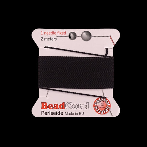 Griffin Silk Thread Black No. 8 - 0.8mm