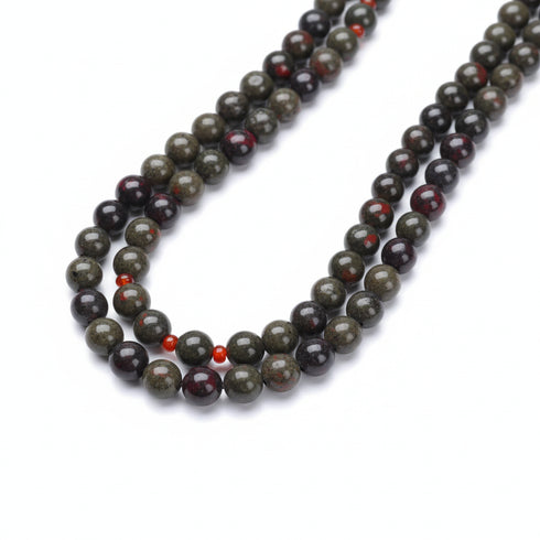 Bloodstone Round 8 mm