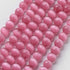 Cat Eye Bead Hot Pink Round Beads 8mm