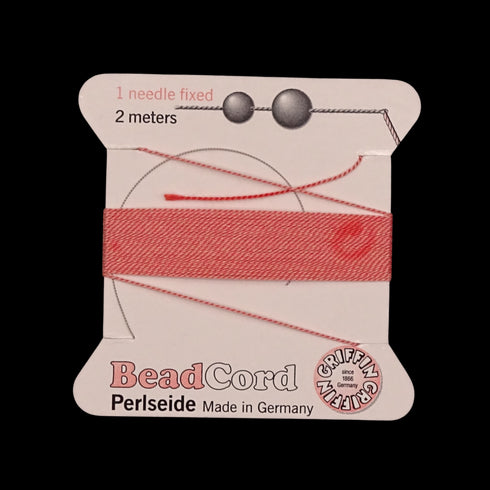 Griffin Silk Thread Coral No. 2 -0.45mm