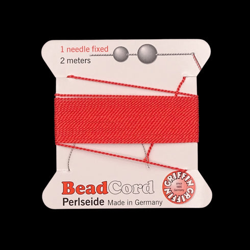 Griffin Silk Thread Coral No. 5 - 0.65mm