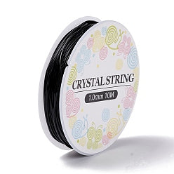 Elastic Crystal Thread Black 1mm