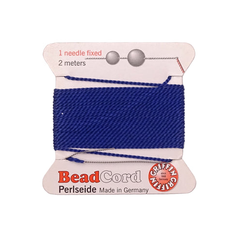 Griffin Silk Thread Dark Blue No. 10 - 0.9mm