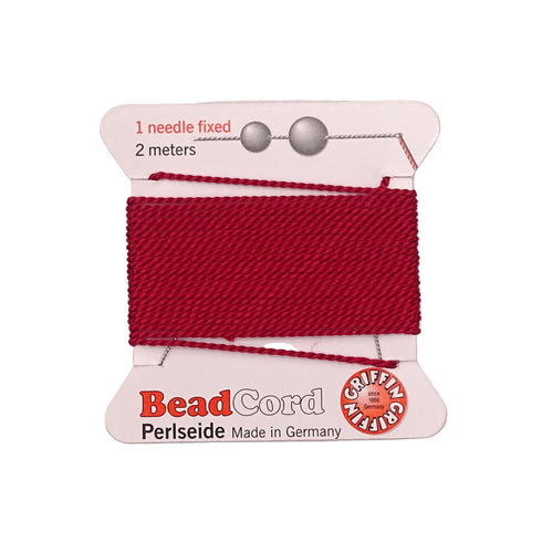 Griffin Silk Thread Garnet No. 10 - 0.9mm