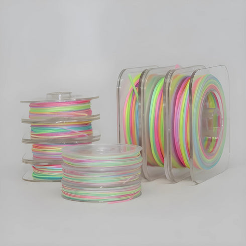 Pastel Mix Chinese Knotting Cord 0.5mm Bobbin
