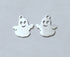 Stainless Steel Laser Cut Ghost Silver Color 5pc