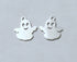 Stainless Steel Laser Cut Ghost Silver Color 5pc