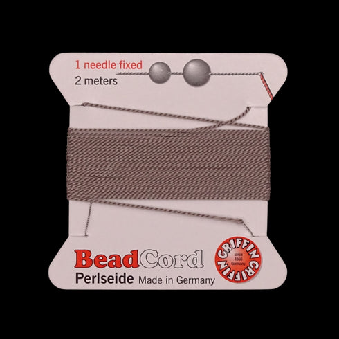 Griffin Silk Thread Grey No. 5 - 0.65mm