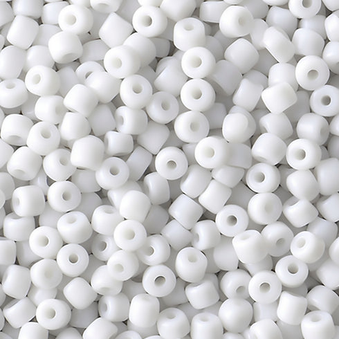 6-0402F - White Opaque/Matte 10 grams