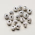 Tibetan Style Spacer Twist Silver Color 4mm 24pc