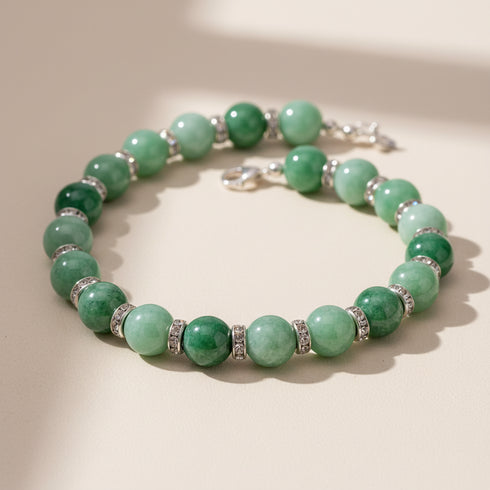 Myanmar Jade Round Beads 10mm