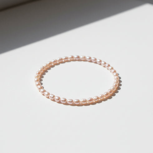 Pink Freshwater Pearl Rice 1.8-2.2 mm