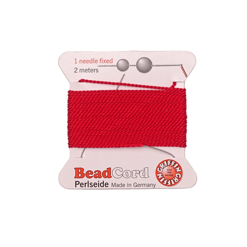 Griffin Silk Thread Red No. 10 - 0.9mm