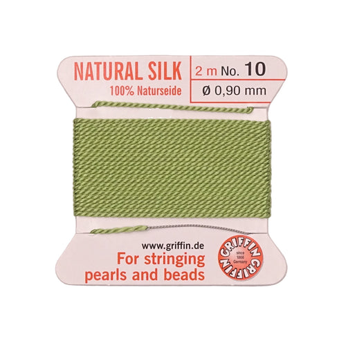 Griffin Silk Thread Jade No. 10 - 0.9mm